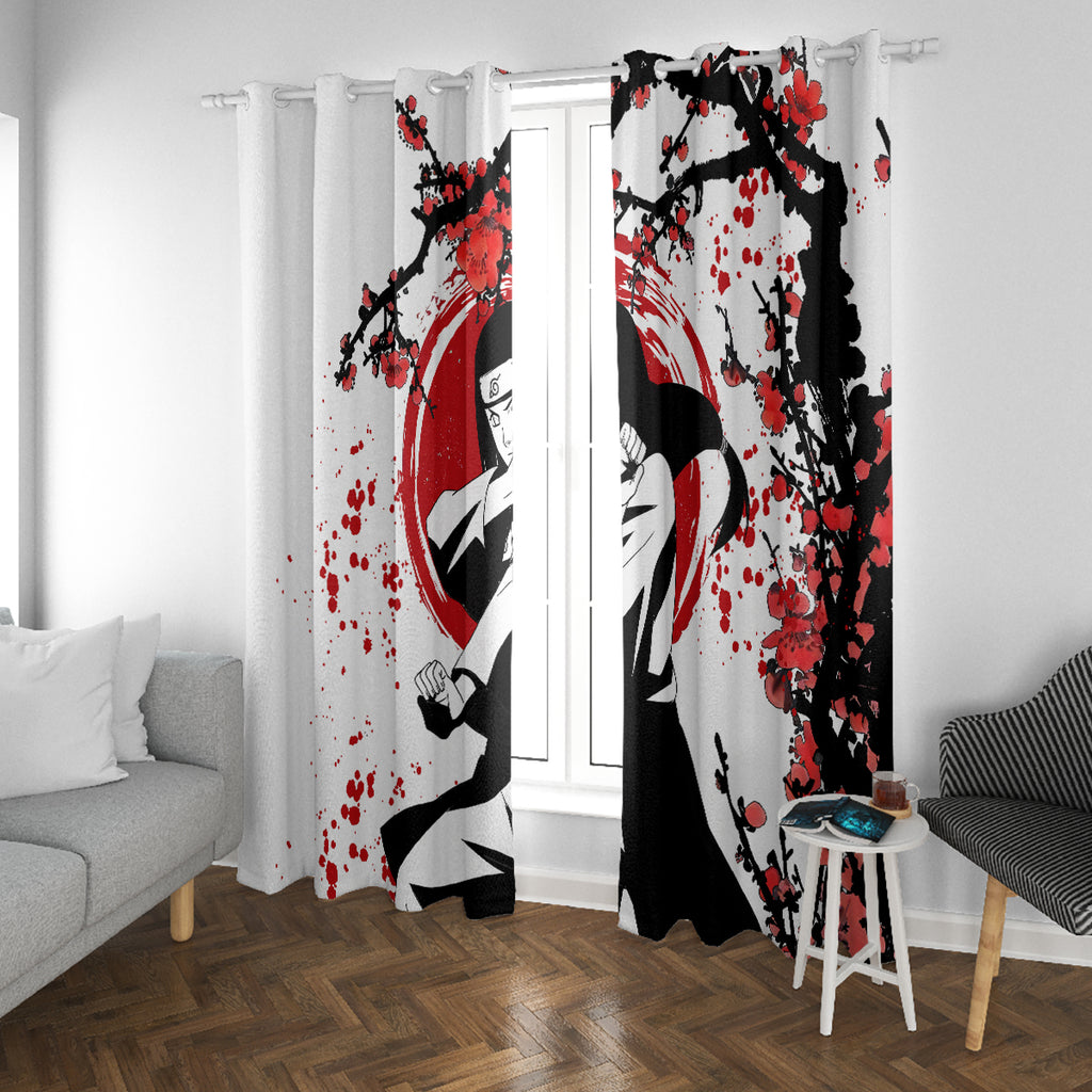 Neji Hyuga Window Curtain