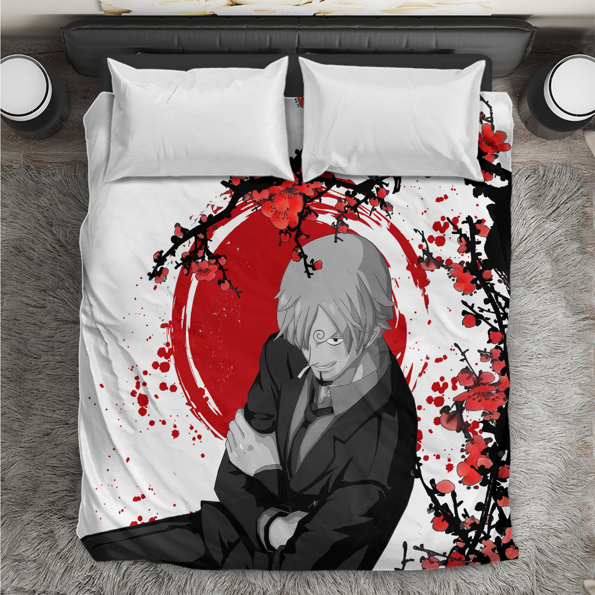 Vinsmoke Sanji One Piece Japan Style Anime Bedding Set