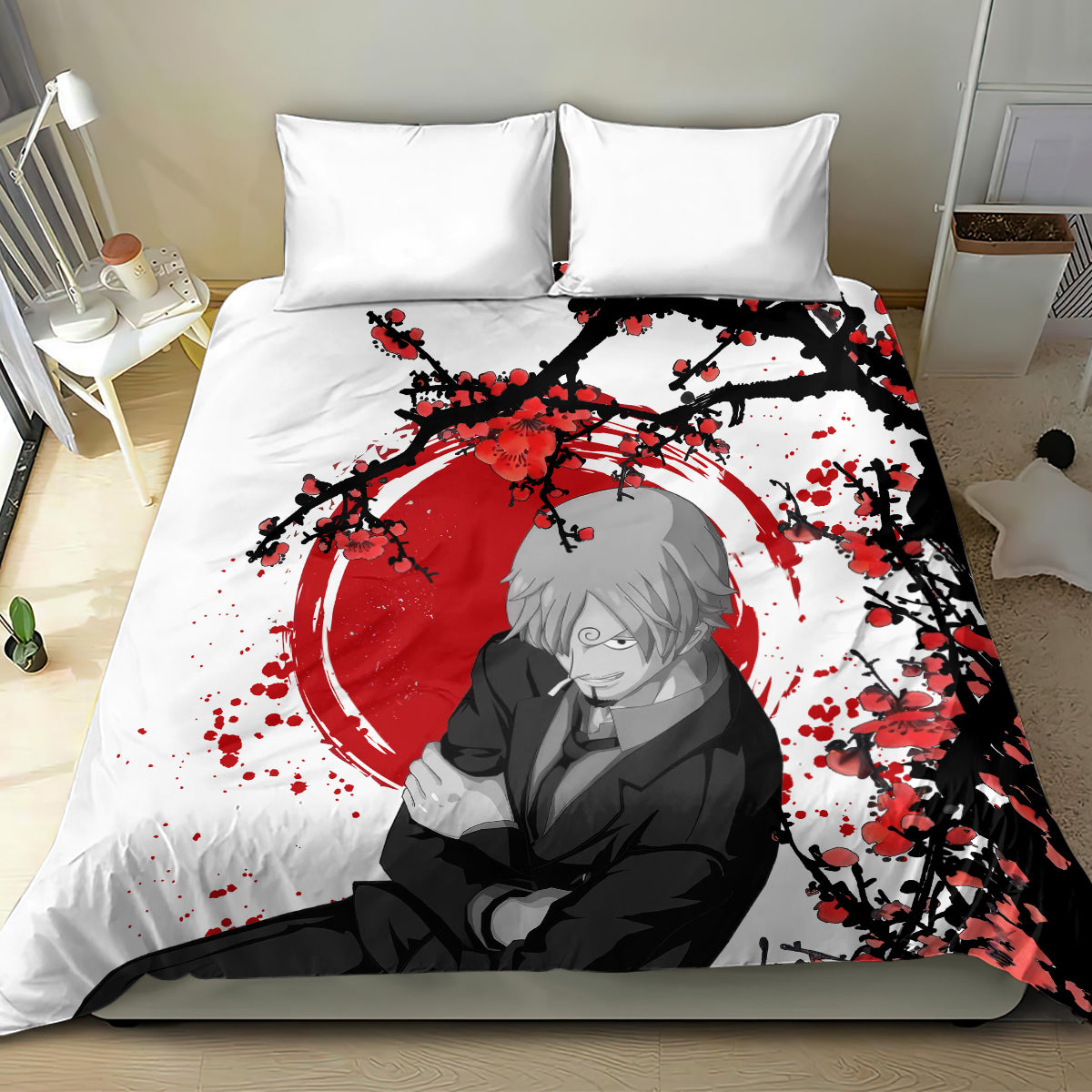 Vinsmoke Sanji One Piece Japan Style Anime Bedding Set