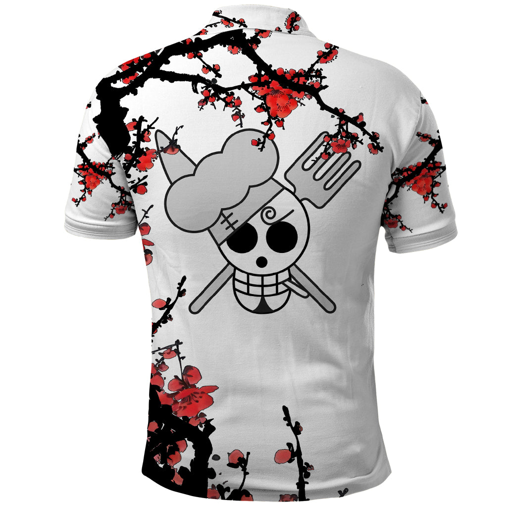 Vinsmoke Sanji One Piece Japan Style Anime Polo Shirt