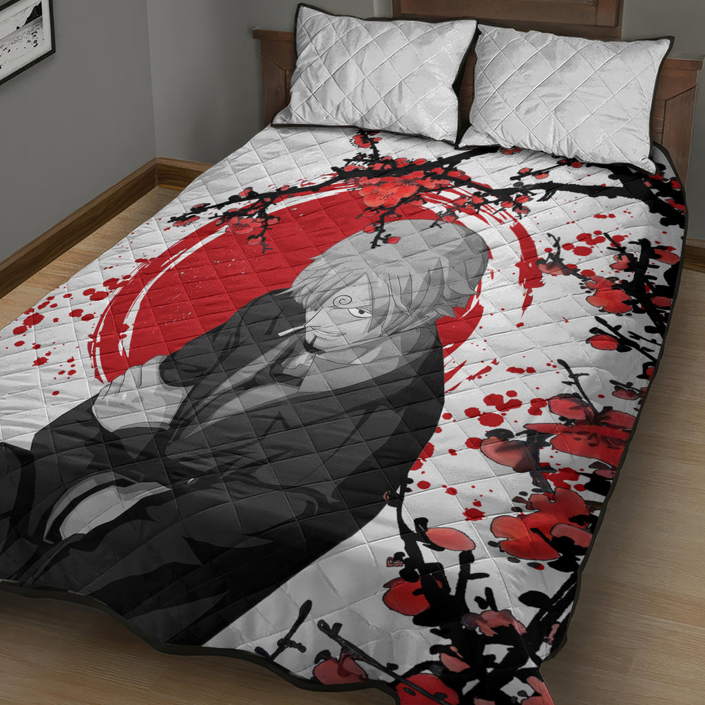 Vinsmoke Sanji One Piece Japan Style Anime Quilt Bed Set