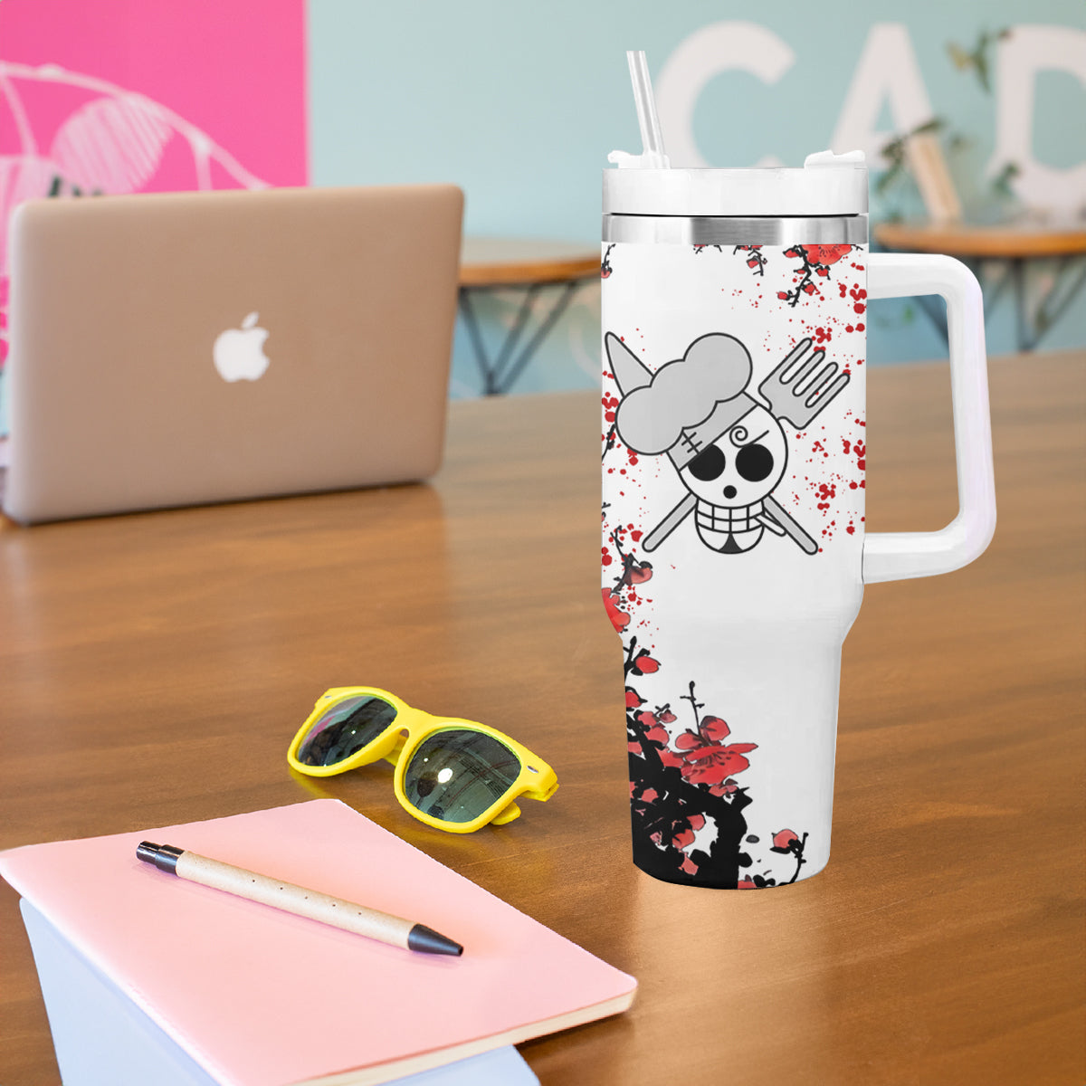 Vinsmoke Sanji Tumbler With Handle One Piece Japan Style Anime