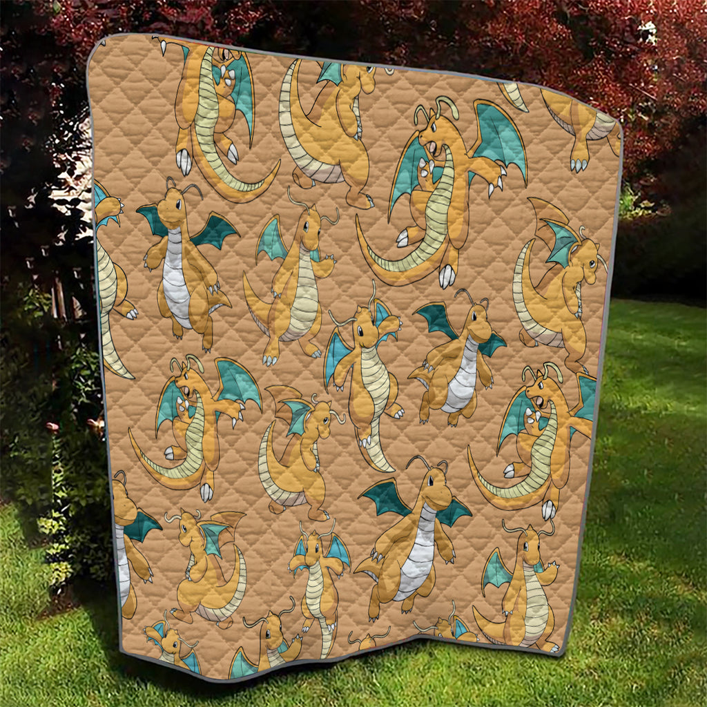 Dragonite Pattern Style Quilt