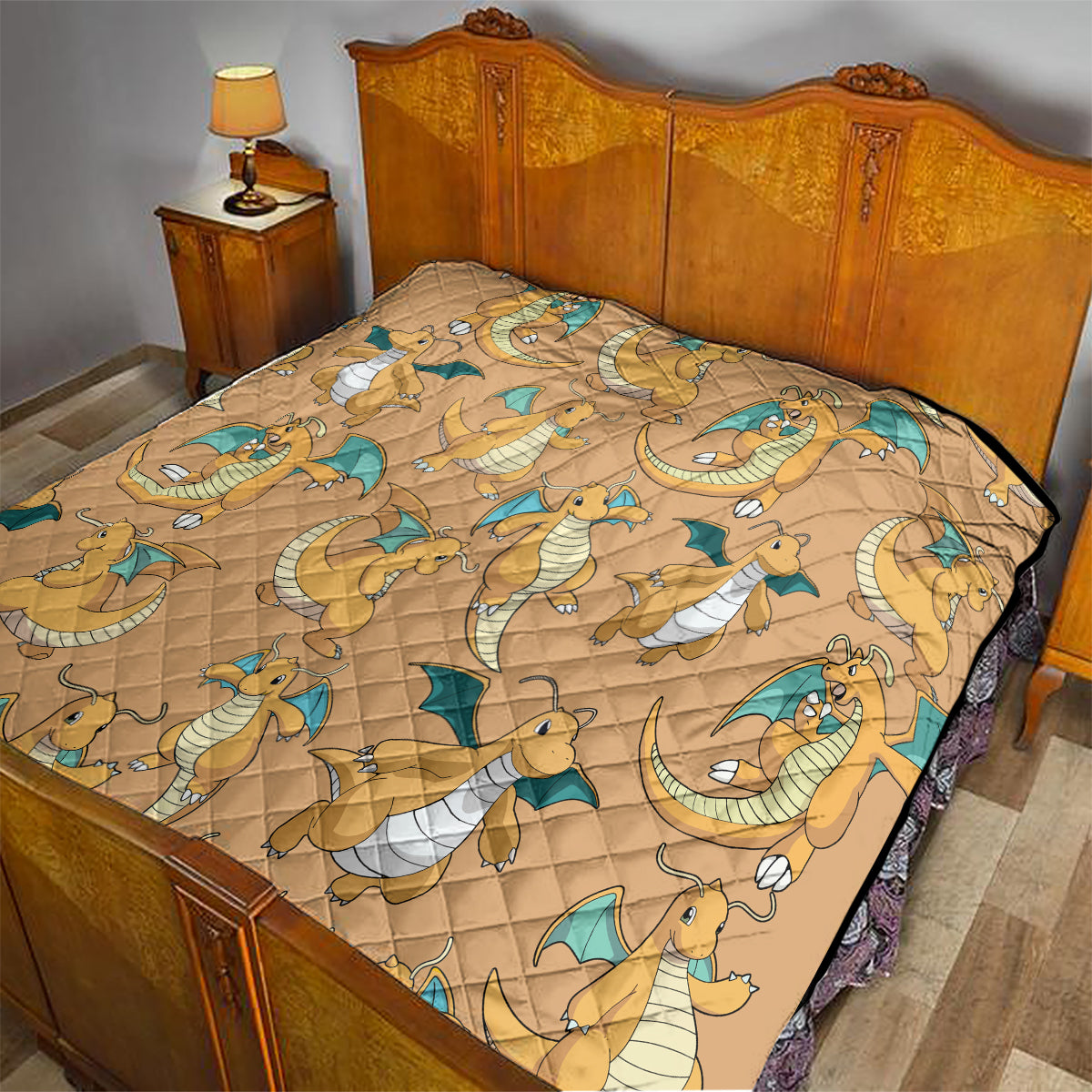 Dragonite Pattern Style Quilt