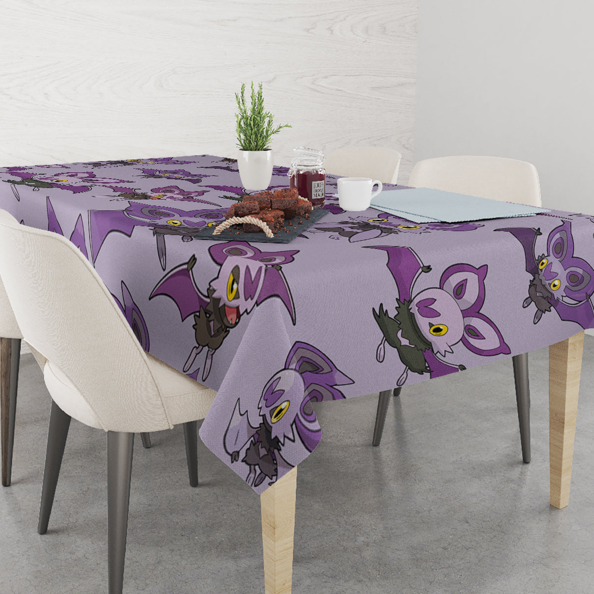 Noibat Clothes Pattern Style Tablecloth