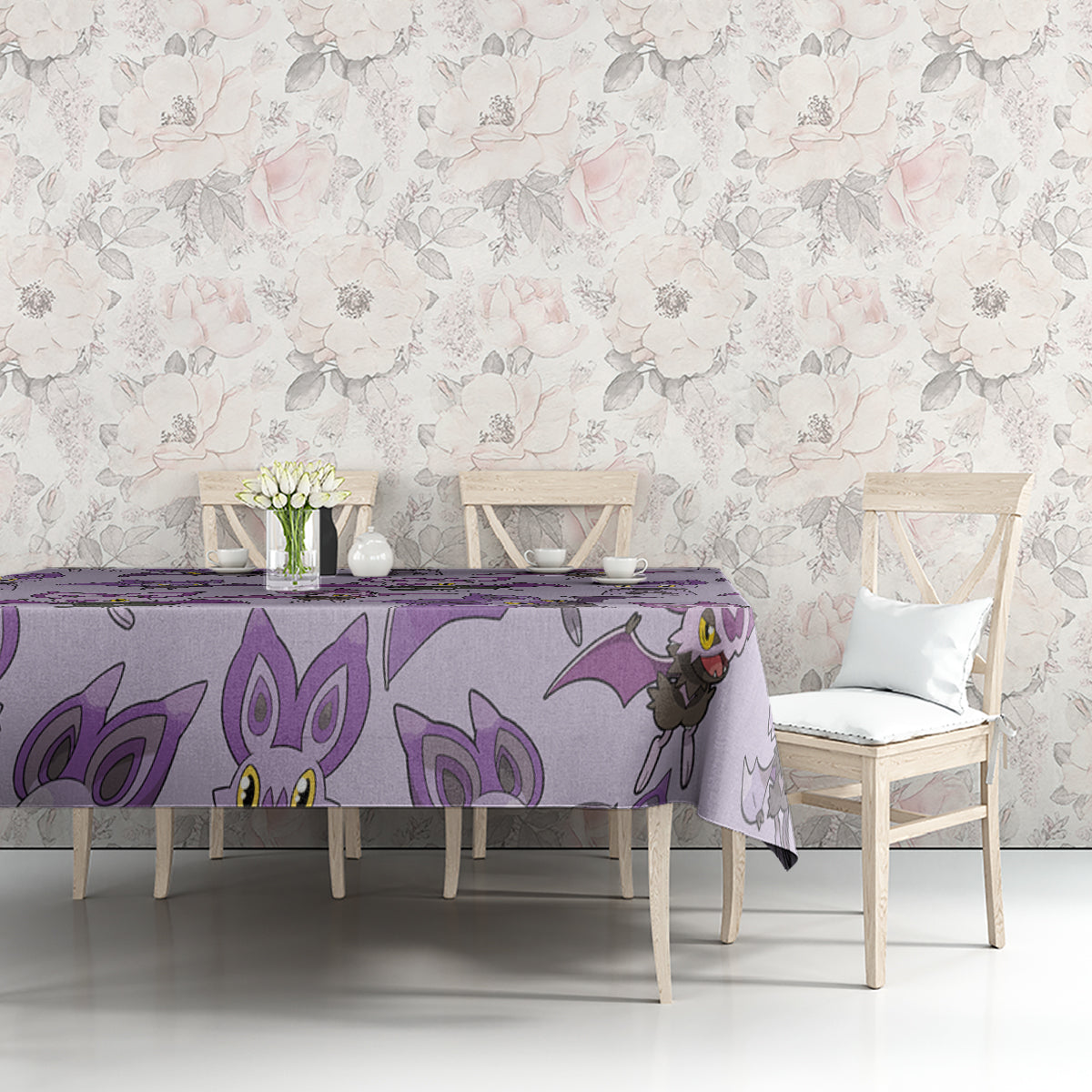 Noibat Clothes Pattern Style Tablecloth
