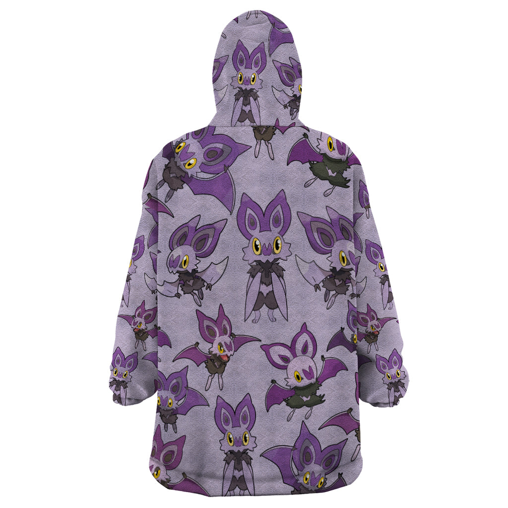 Noibat Clothes Pattern Style Wearable Blanket Hoodie