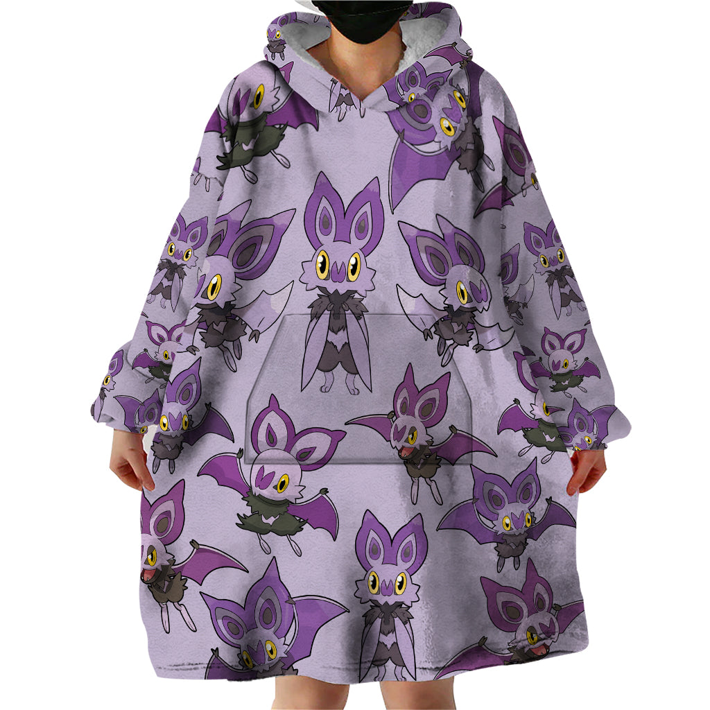 Noibat Clothes Pattern Style Wearable Blanket Hoodie