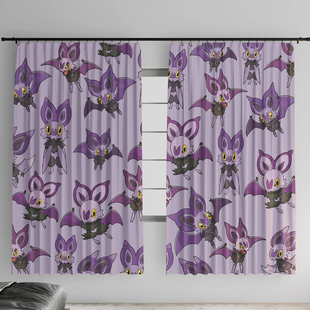 Noibat Clothes Pattern Style Window Curtain