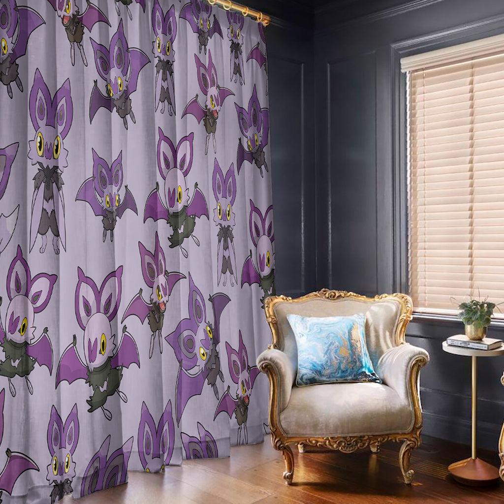 Noibat Clothes Pattern Style Window Curtain