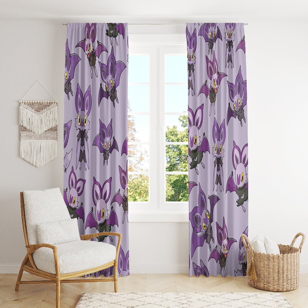 Noibat Clothes Pattern Style Window Curtain