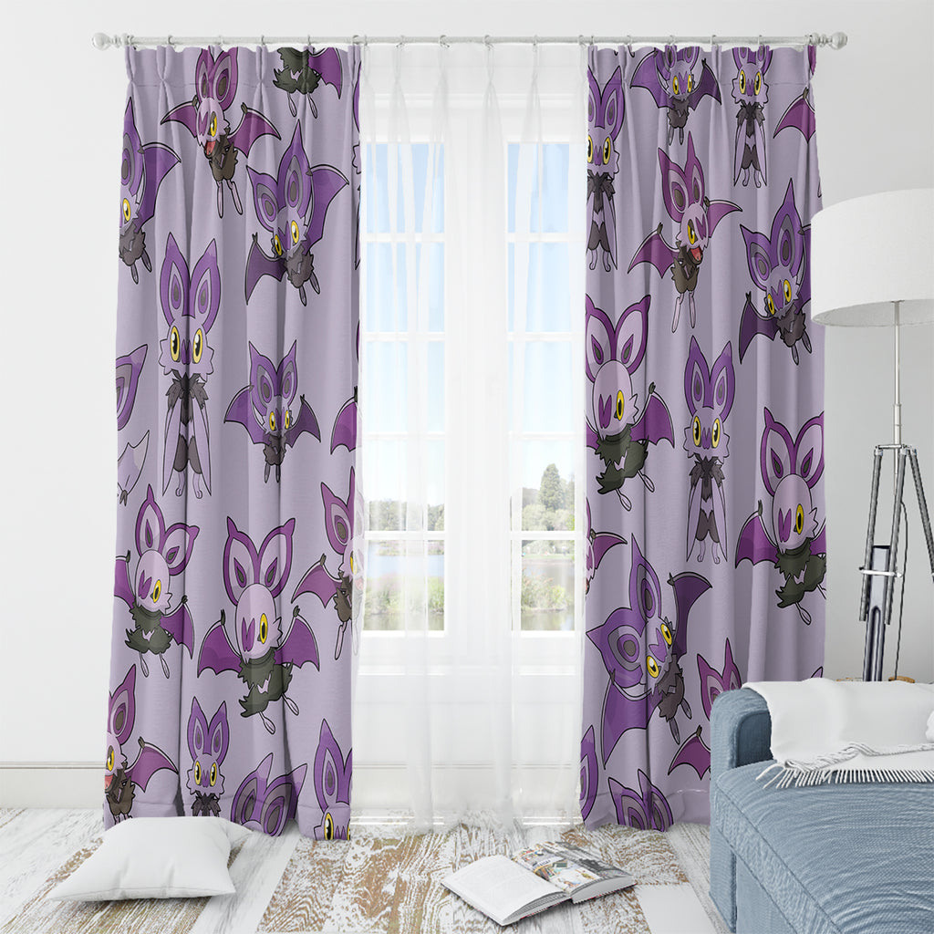 Noibat Clothes Pattern Style Window Curtain
