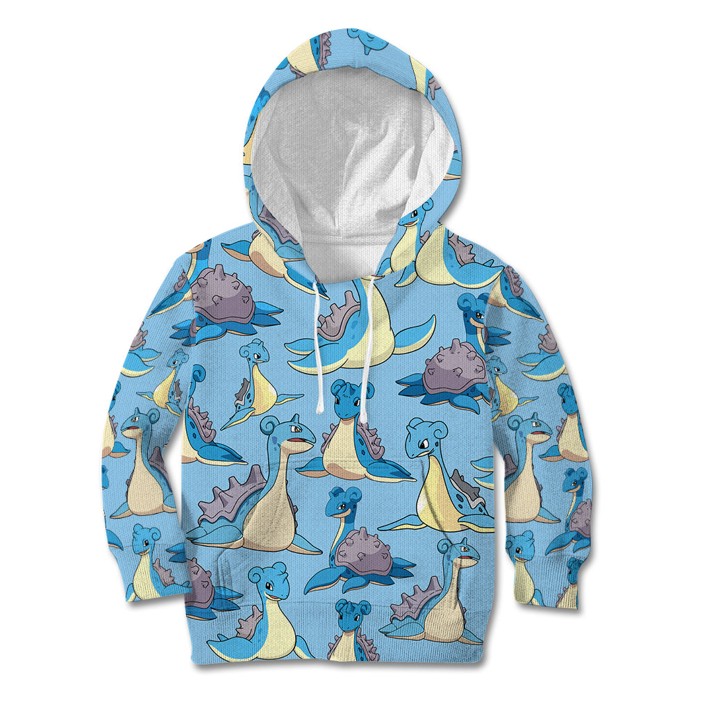 Lapras Clothes Pattern Style Kid Hoodie