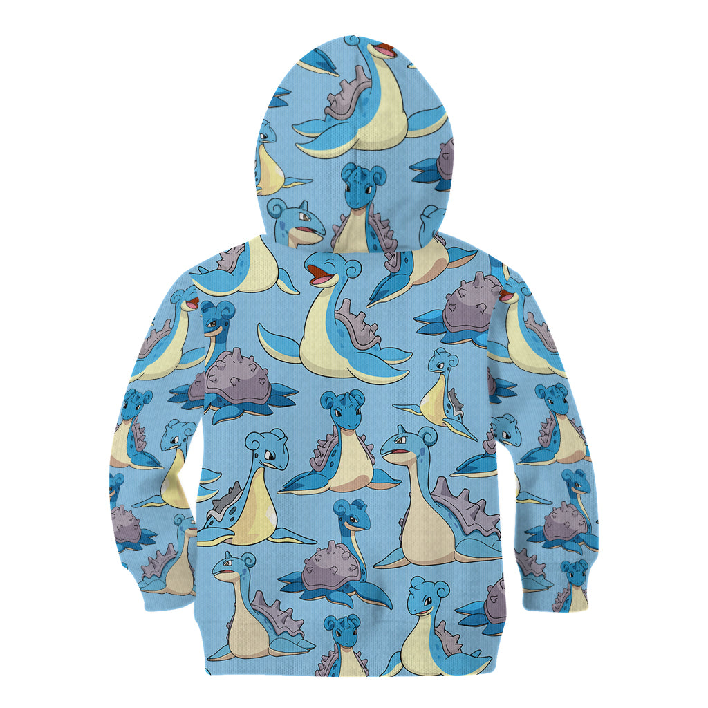 Lapras Clothes Pattern Style Kid Hoodie