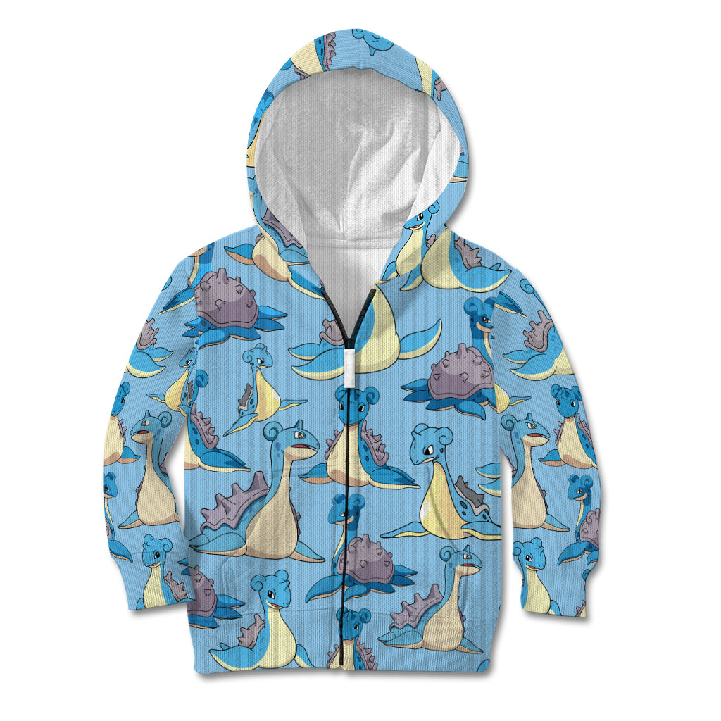 Lapras Clothes Pattern Style Kid Hoodie