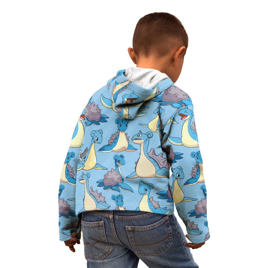 Lapras Clothes Pattern Style Kid Hoodie