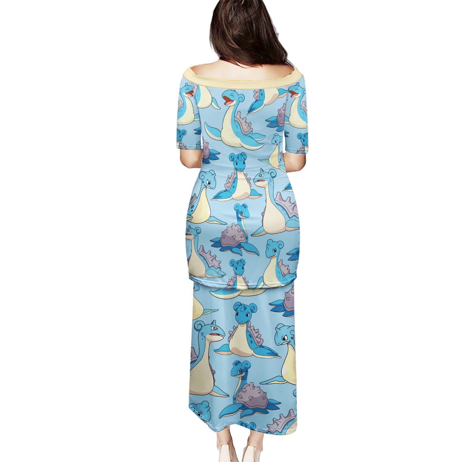 Lapras Clothes Pattern Style Puletasi