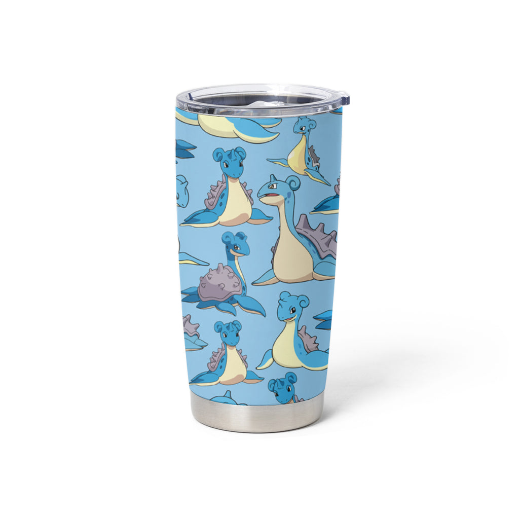 Lapras Clothes Tumbler Cup Pattern Style