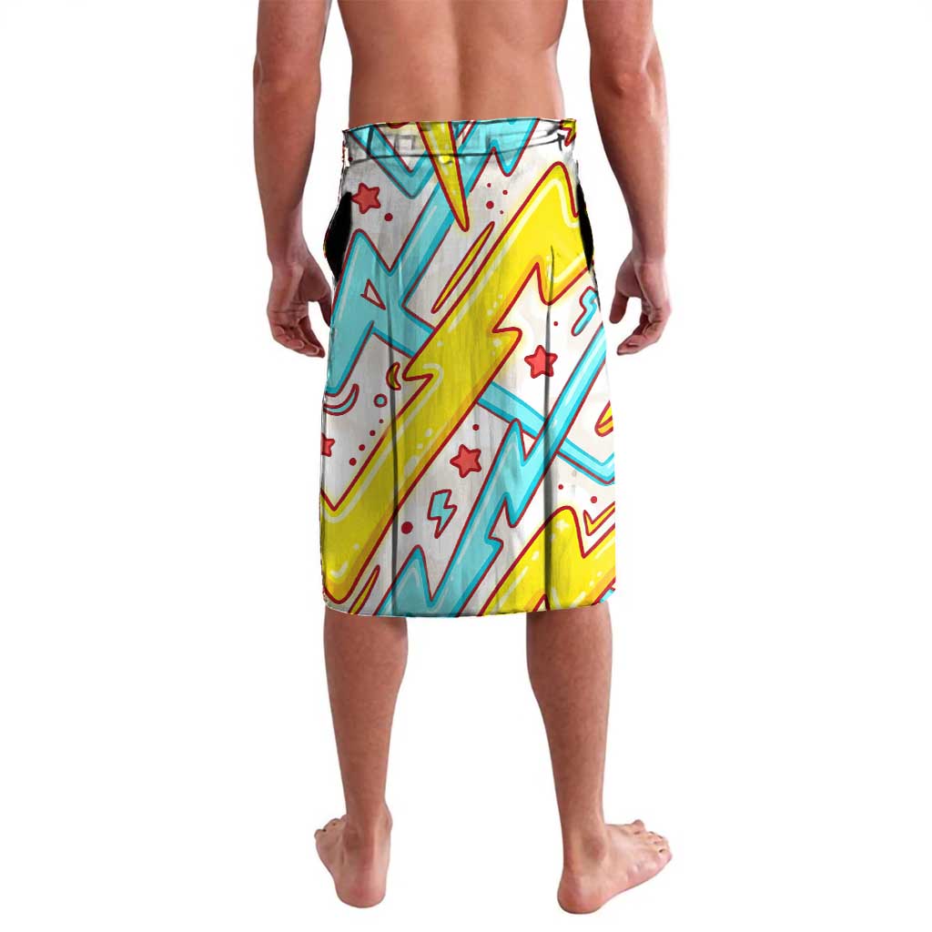 Plusle & Minun Lavalava Colorful Kawaii Lightning Pop Art