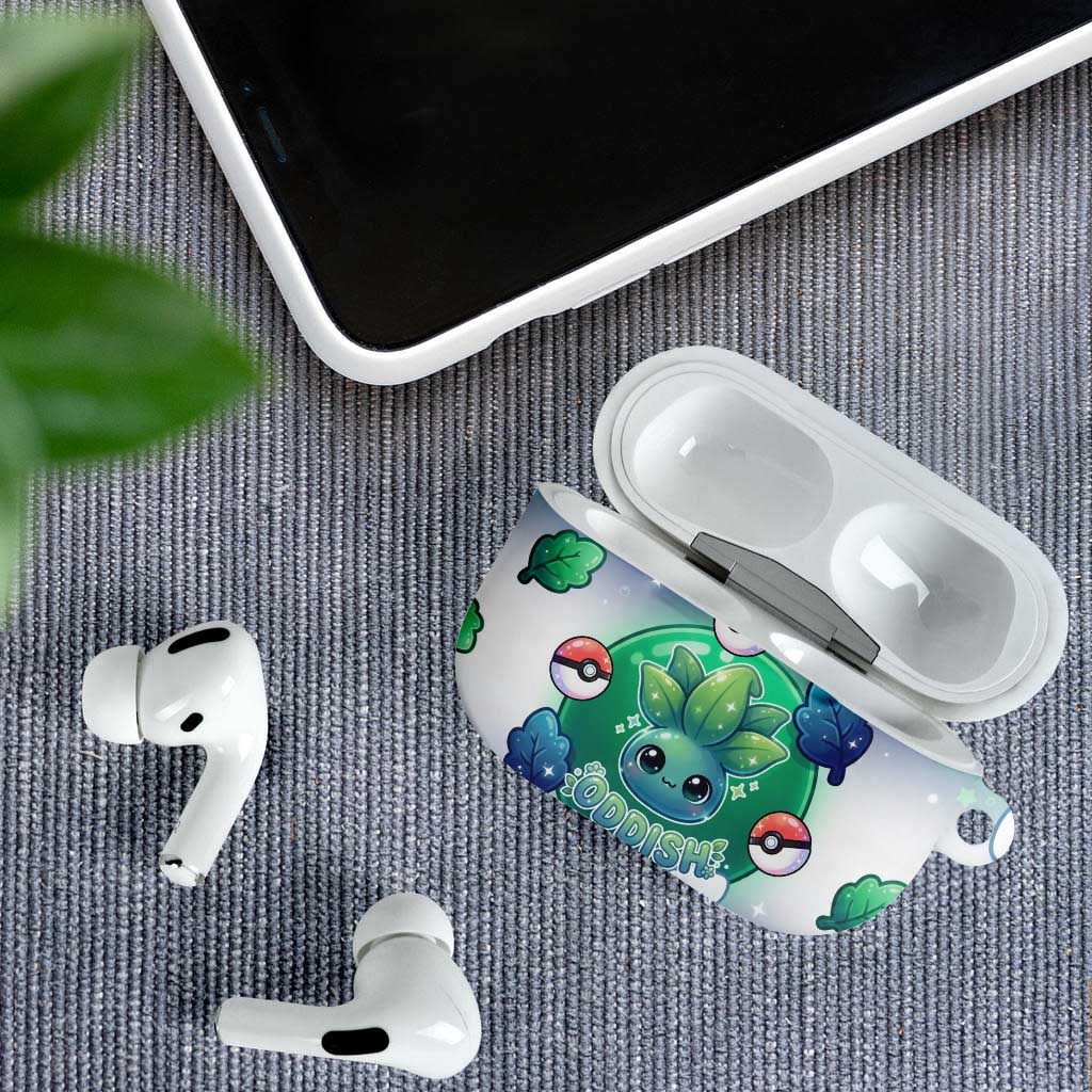 Oddish AirPods Case Whimsical Kawaii Botanical Fantasy