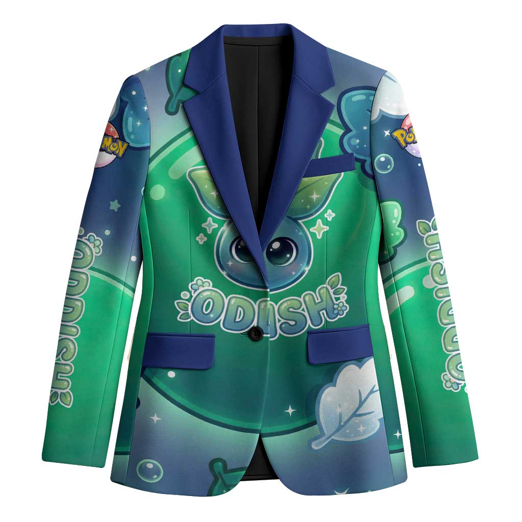 Oddish Blazer Whimsical Kawaii Botanical Fantasy