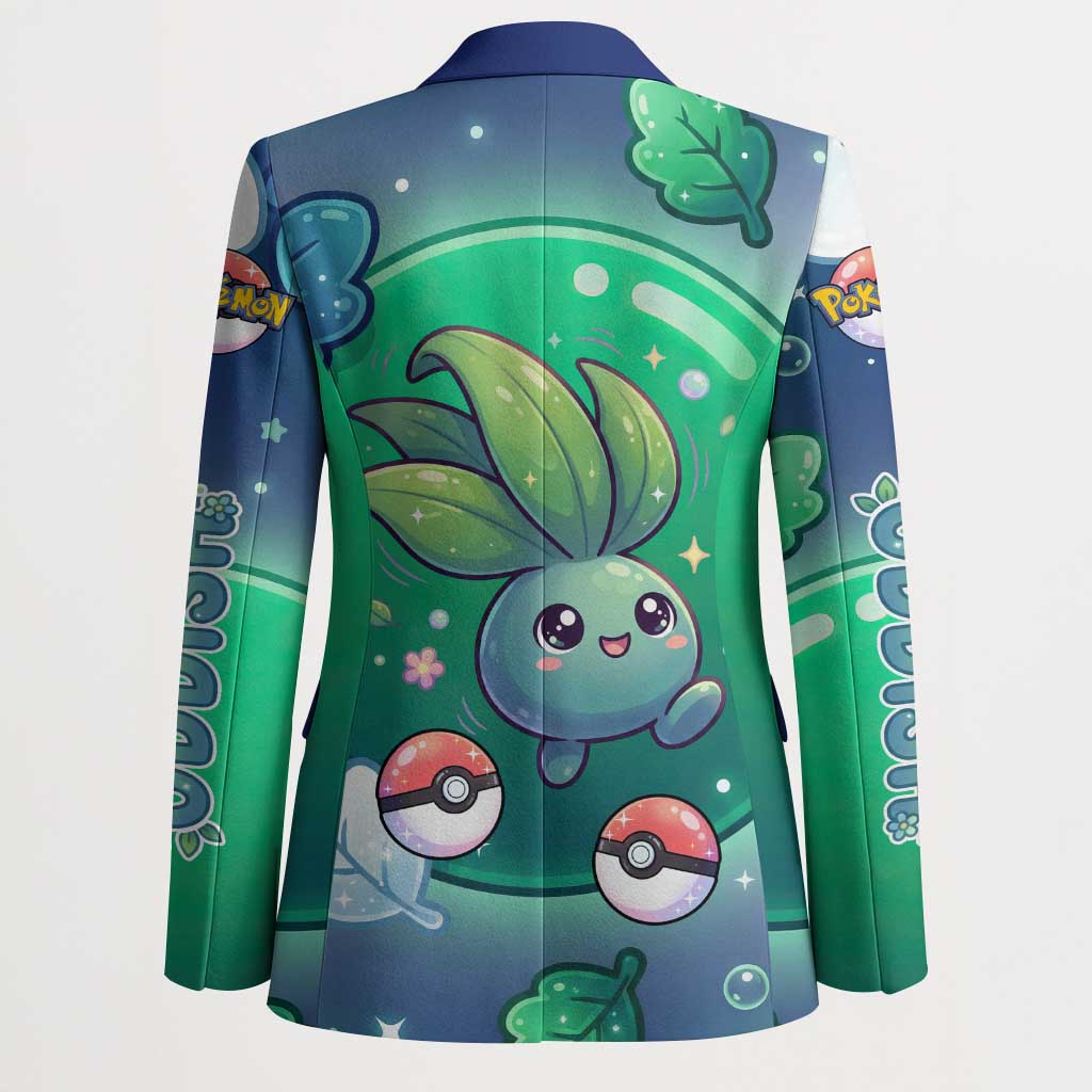 Oddish Blazer Whimsical Kawaii Botanical Fantasy