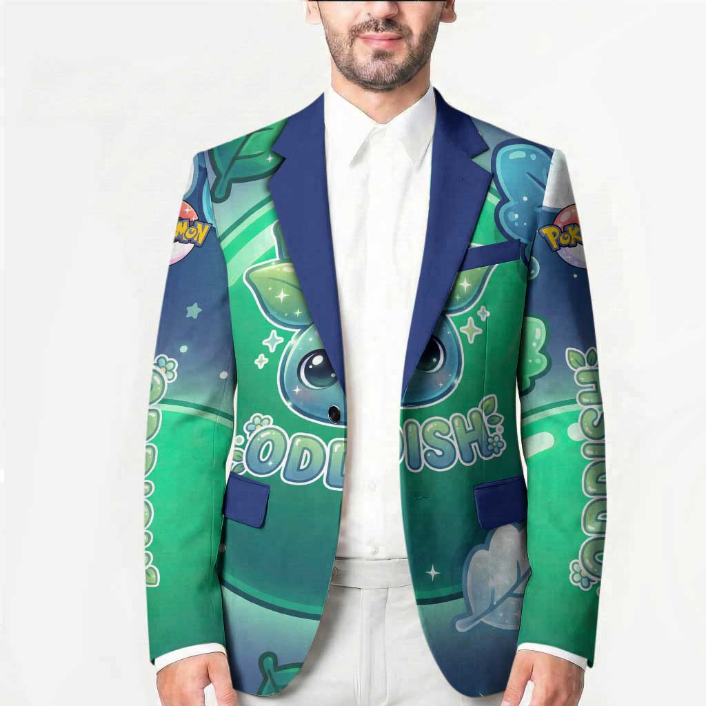Oddish Blazer Whimsical Kawaii Botanical Fantasy