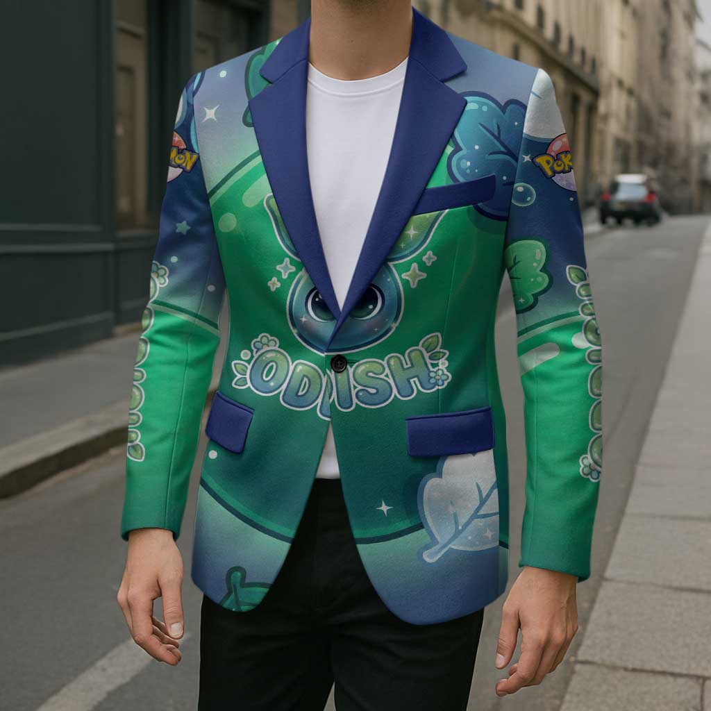 Oddish Blazer Whimsical Kawaii Botanical Fantasy