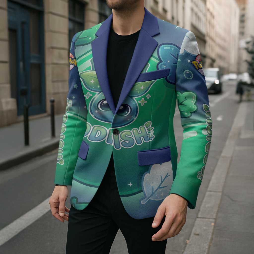 Oddish Blazer Whimsical Kawaii Botanical Fantasy