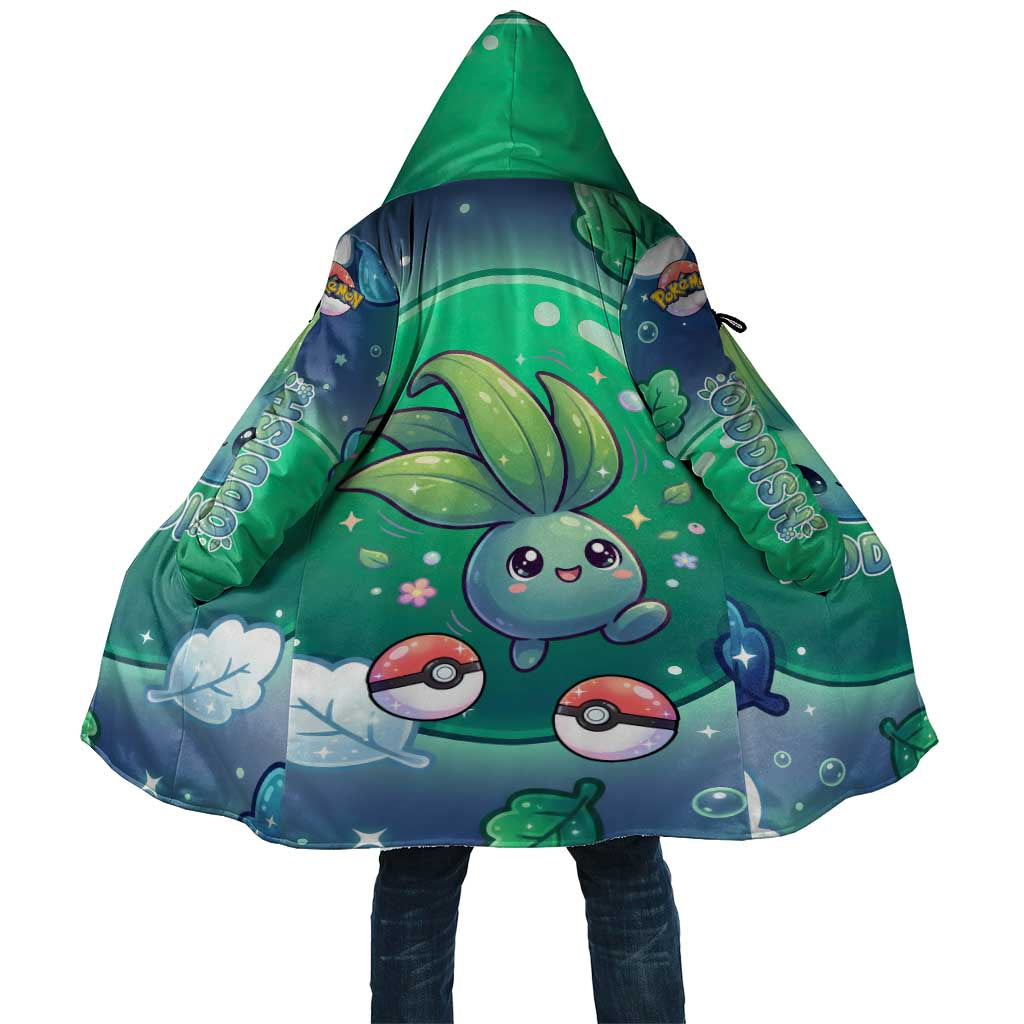 Oddish Cloak Whimsical Kawaii Botanical Fantasy