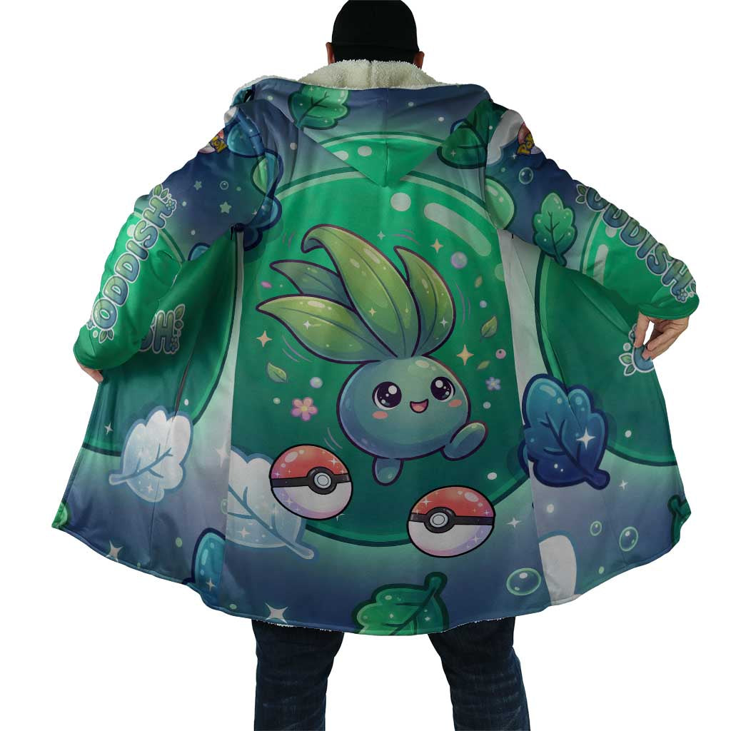Oddish Cloak Whimsical Kawaii Botanical Fantasy