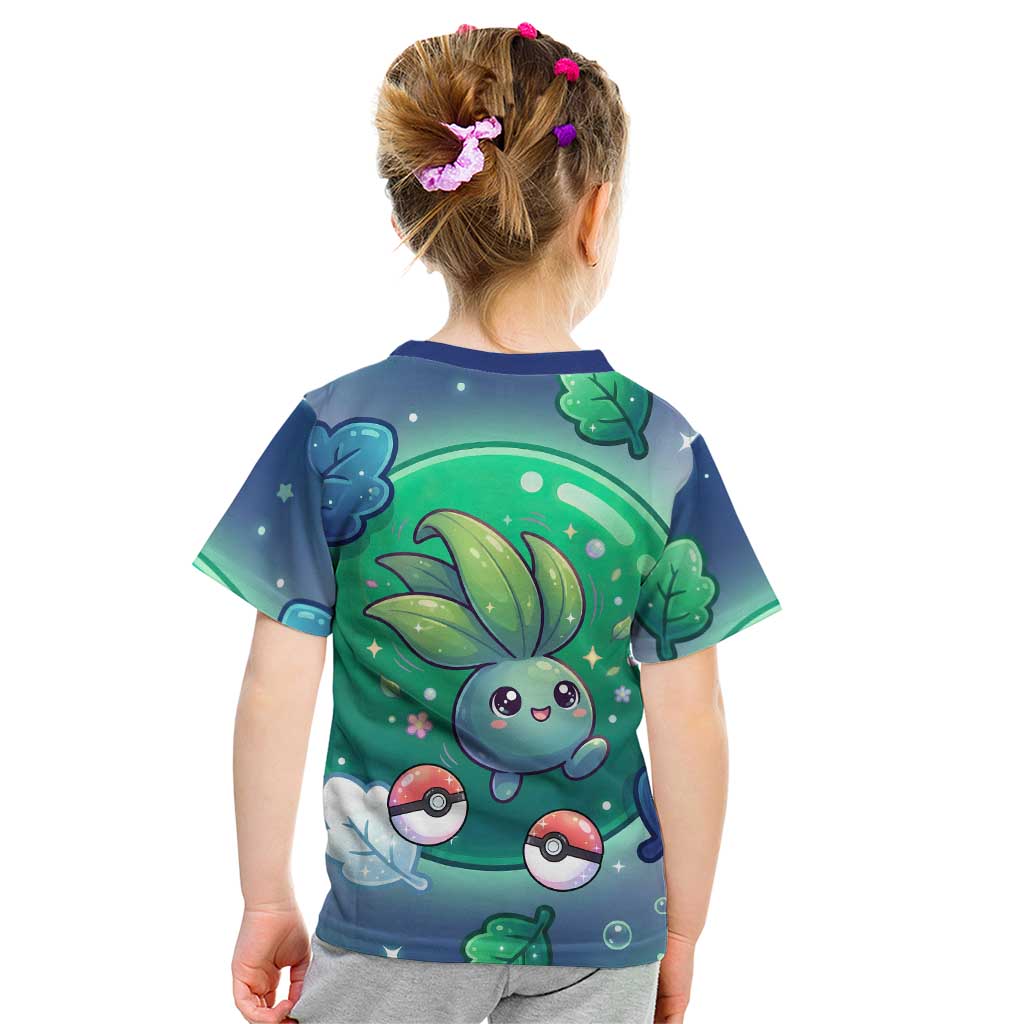 Oddish Kid T Shirt Whimsical Kawaii Botanical Fantasy