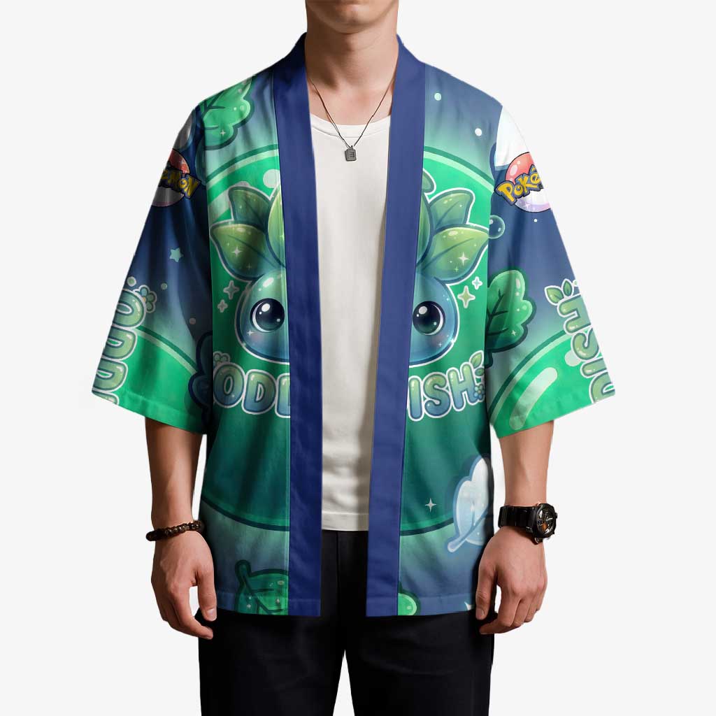 Oddish Kimono Whimsical Kawaii Botanical Fantasy