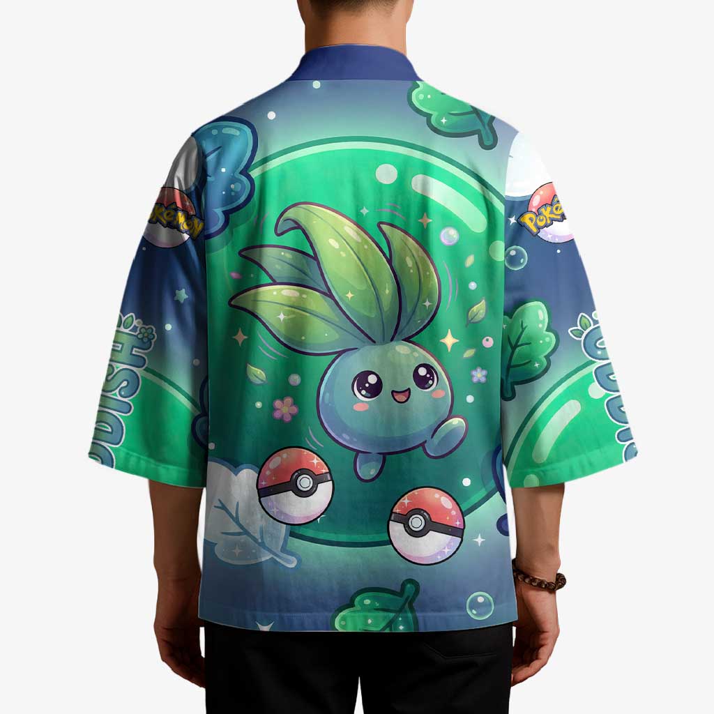 Oddish Kimono Whimsical Kawaii Botanical Fantasy