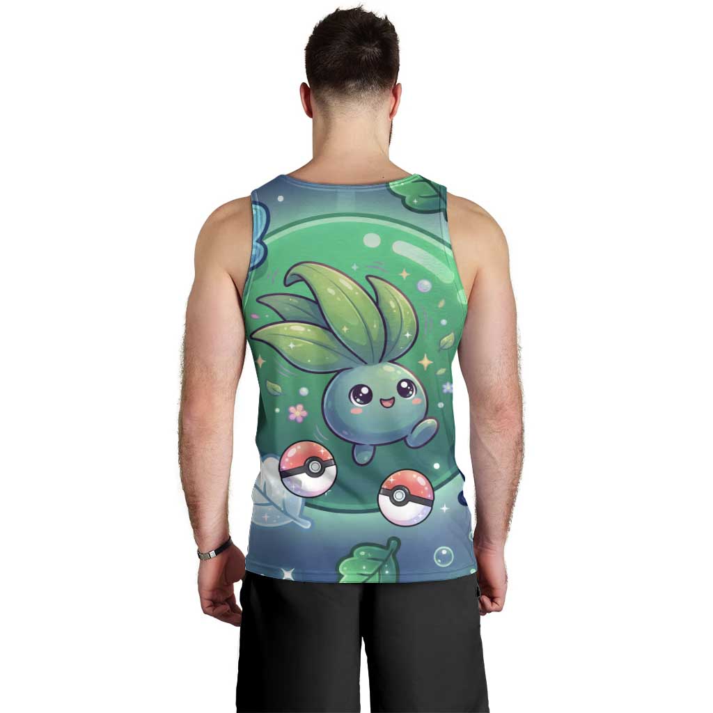 Oddish Men Tank Top Whimsical Kawaii Botanical Fantasy