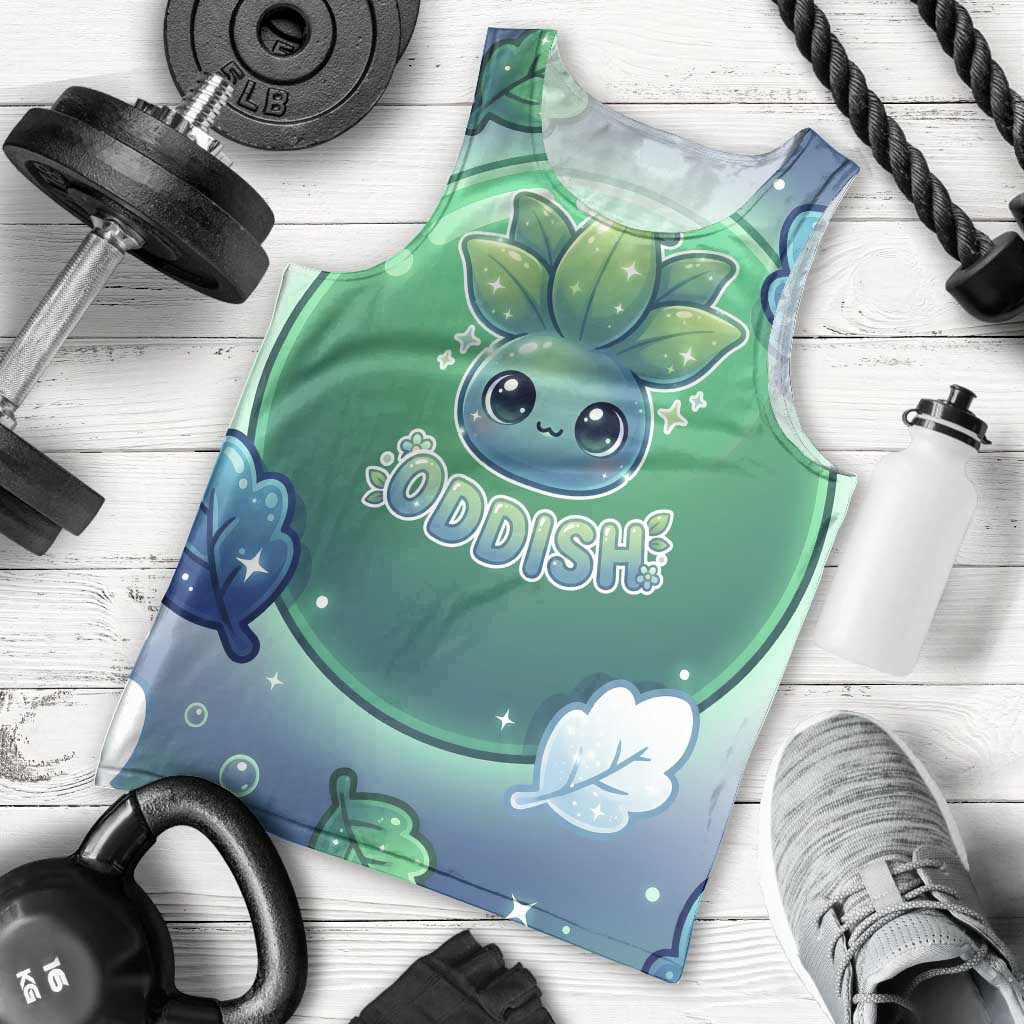 Oddish Men Tank Top Whimsical Kawaii Botanical Fantasy