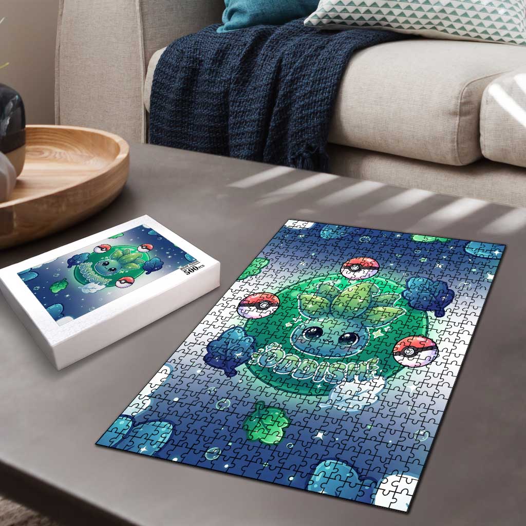 Oddish Puzzle Whimsical Kawaii Botanical Fantasy