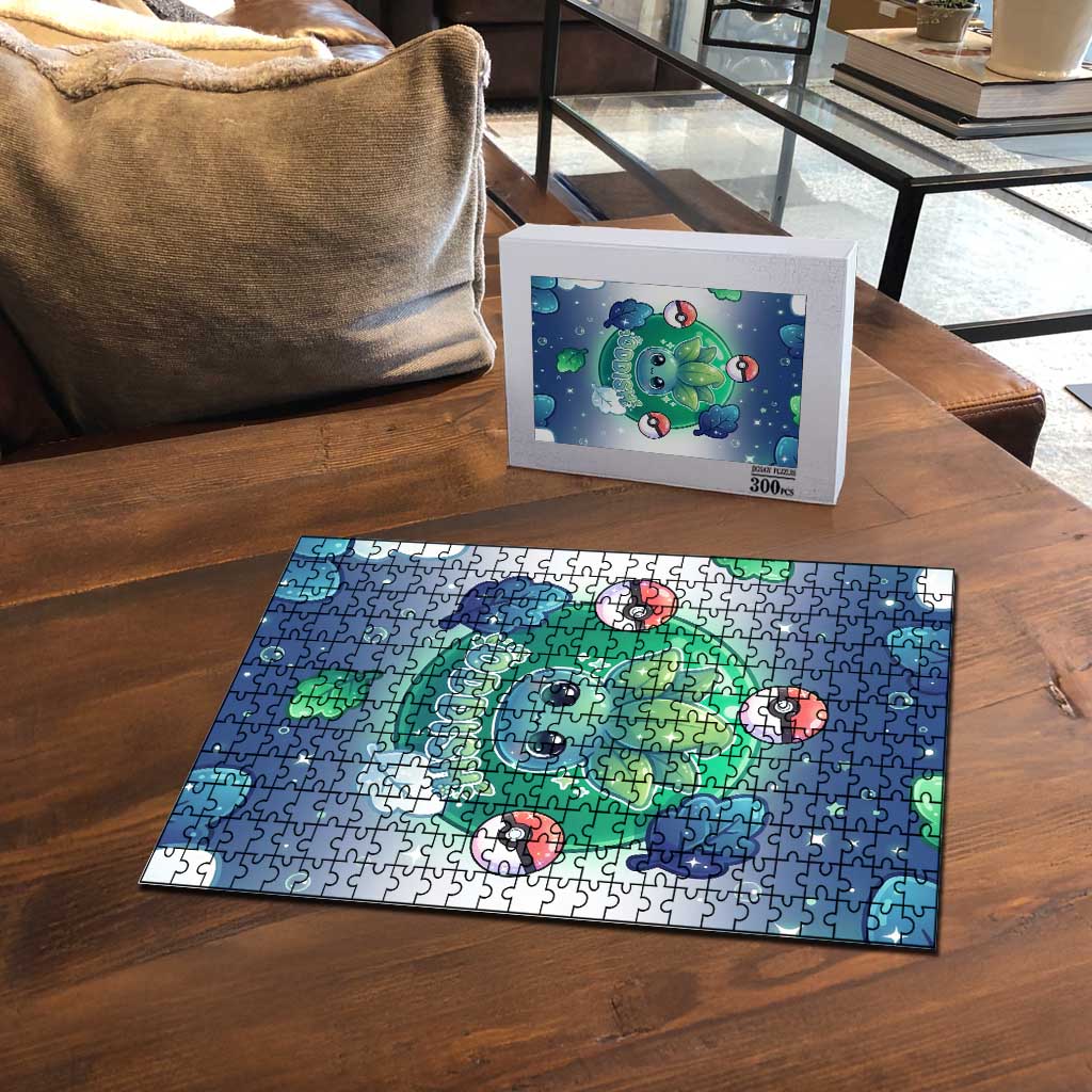 Oddish Puzzle Whimsical Kawaii Botanical Fantasy