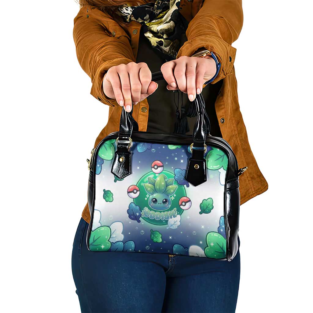 Oddish Shoulder Handbag Whimsical Kawaii Botanical Fantasy