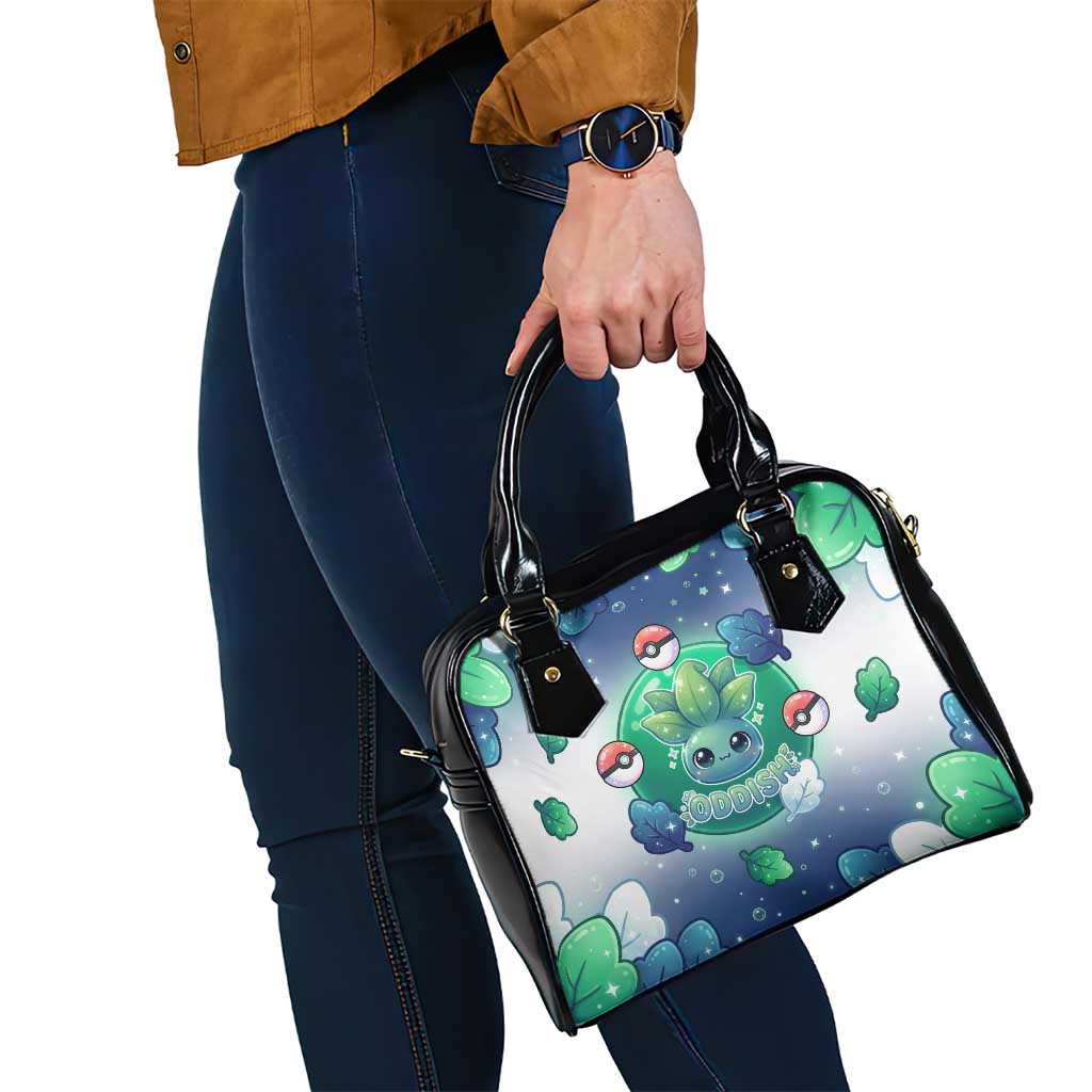 Oddish Shoulder Handbag Whimsical Kawaii Botanical Fantasy