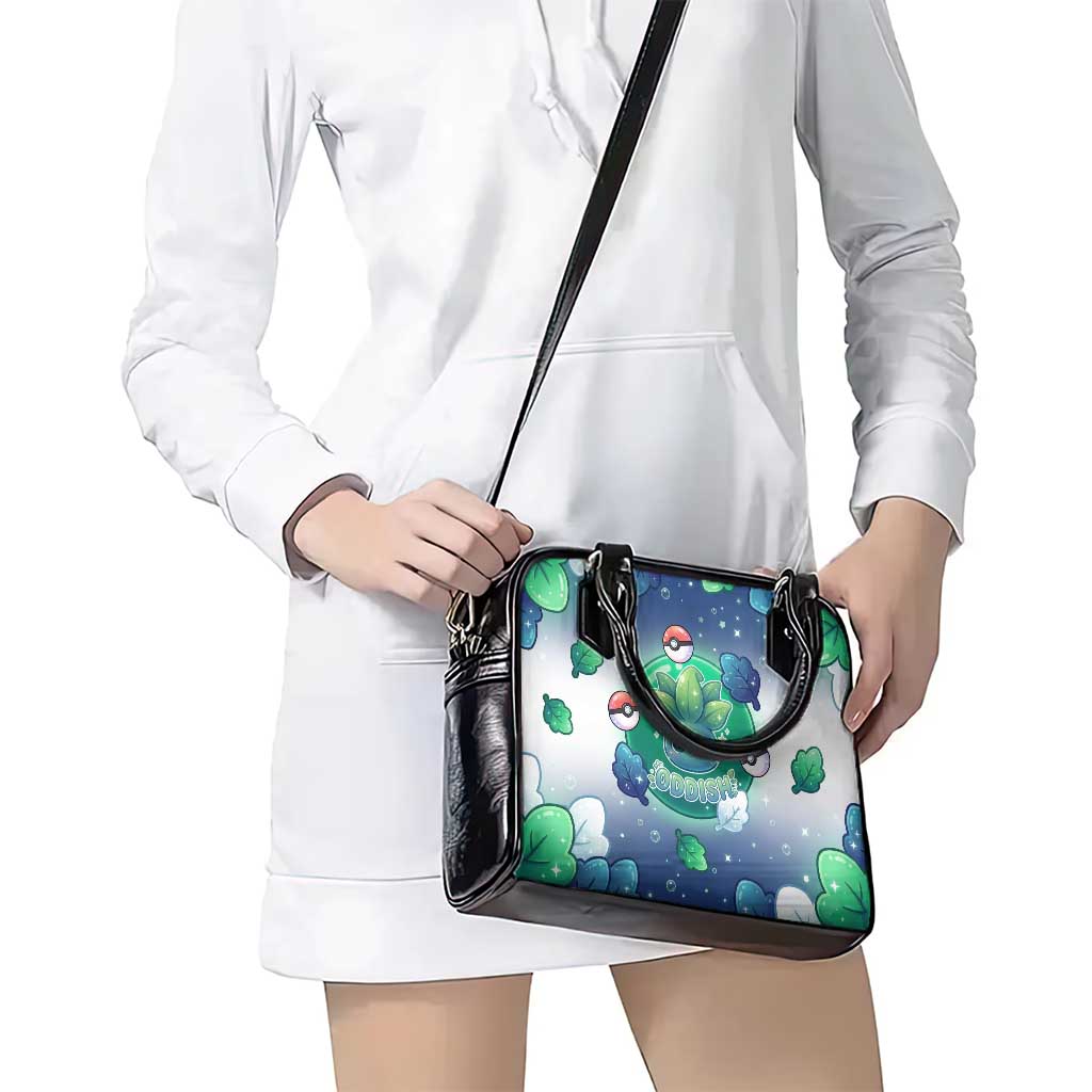 Oddish Shoulder Handbag Whimsical Kawaii Botanical Fantasy