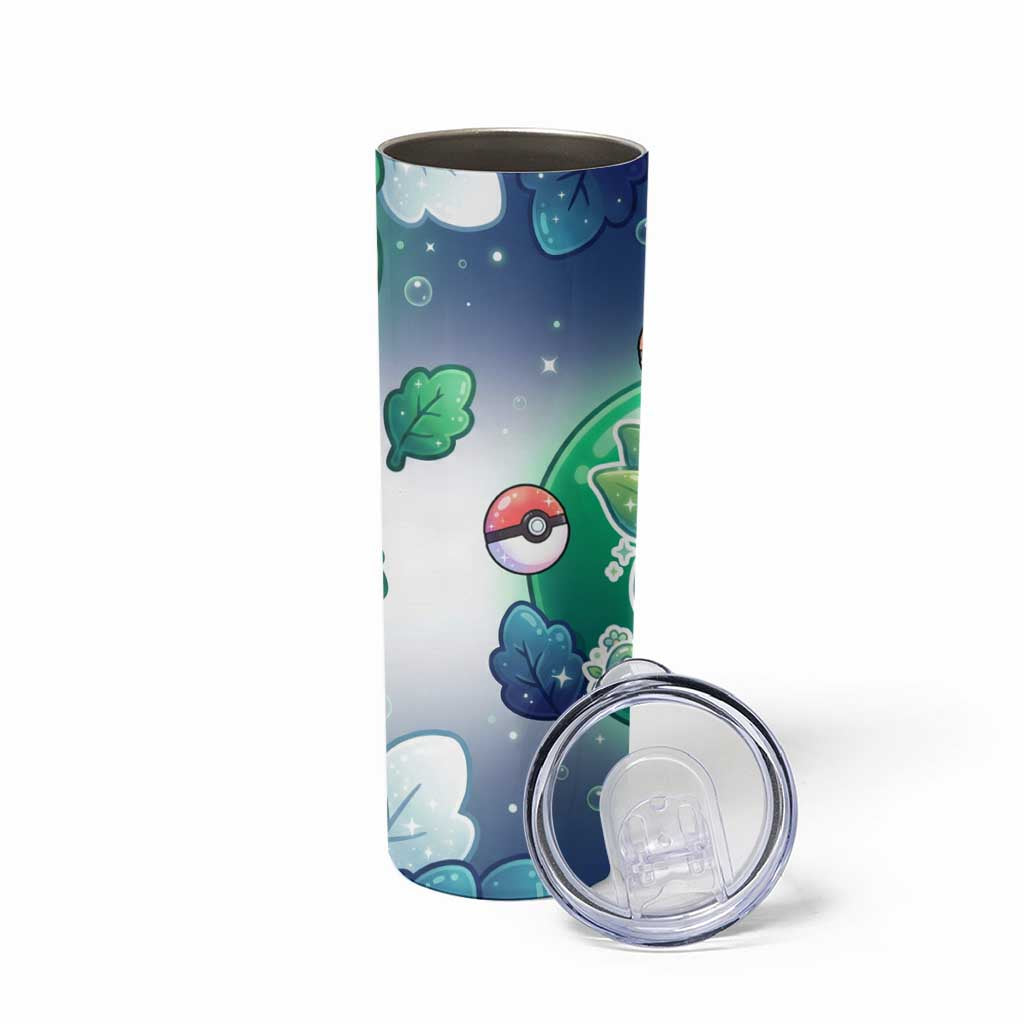 Oddish Skinny Tumbler Whimsical Kawaii Botanical Fantasy