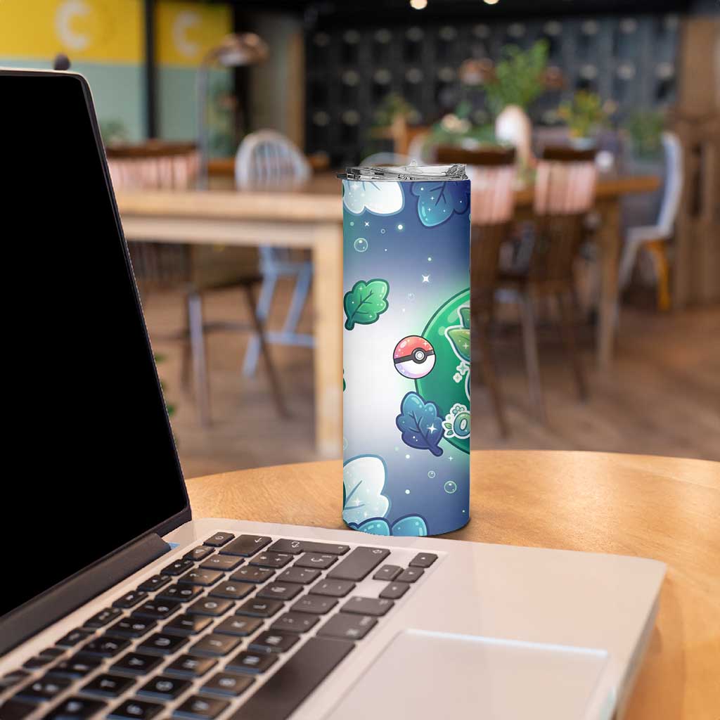 Oddish Skinny Tumbler Whimsical Kawaii Botanical Fantasy