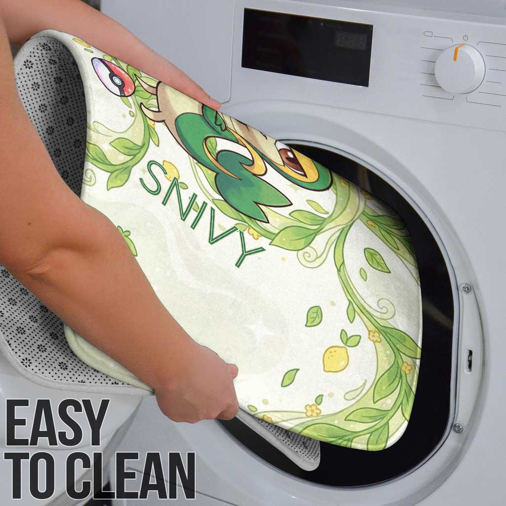 Snivy Bathroom Set Elegant Botanical Art Nouveau Style