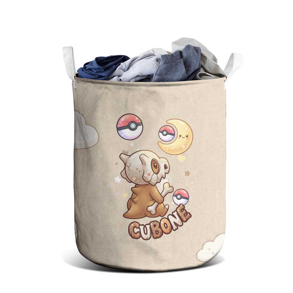 Cubone Laundry Basket Soft Pastel Dreamcore Aesthetic