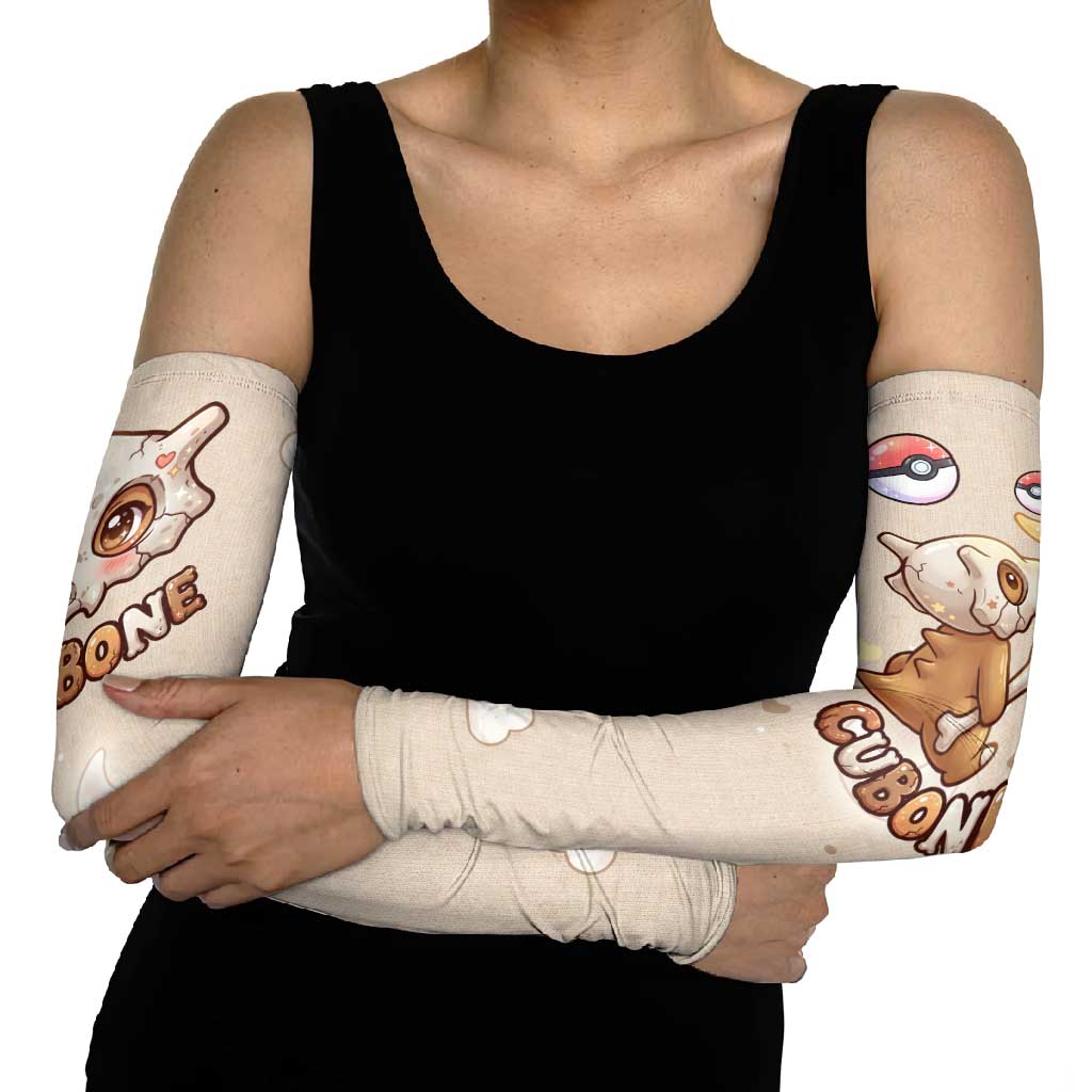 Cubone Arm Sleeves Soft Pastel Dreamcore Aesthetic