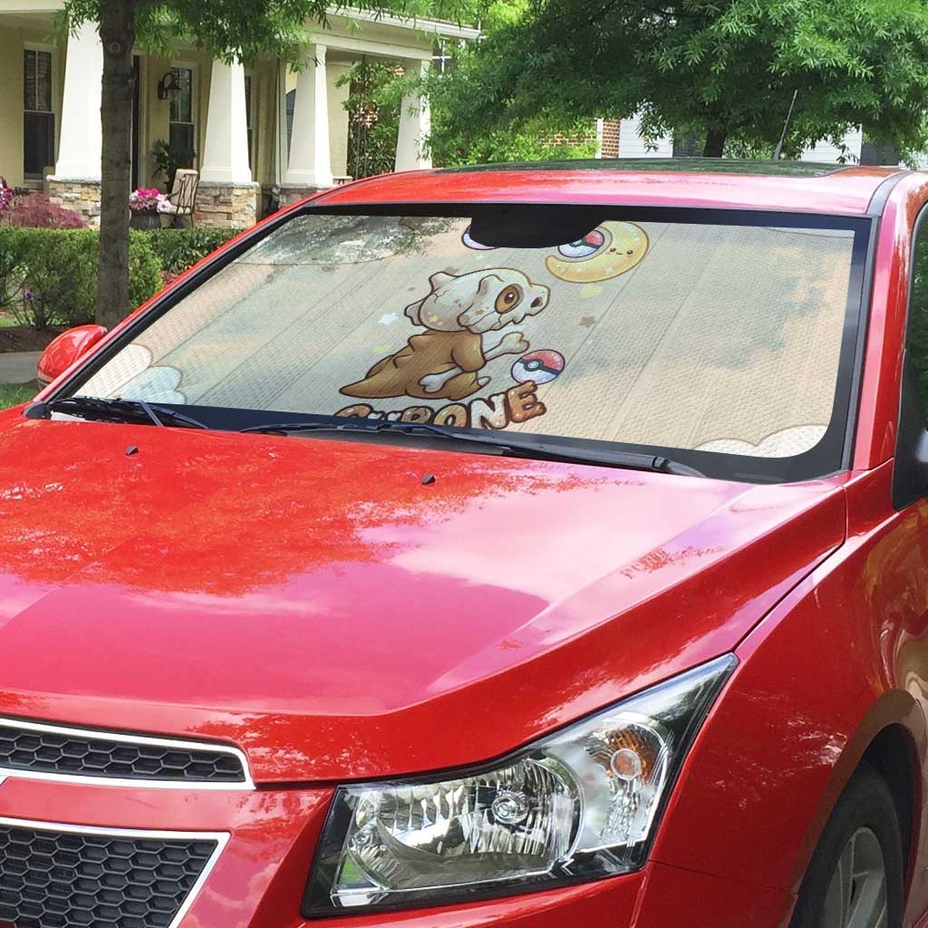 Cubone Auto Sun Shade Soft Pastel Dreamcore Aesthetic