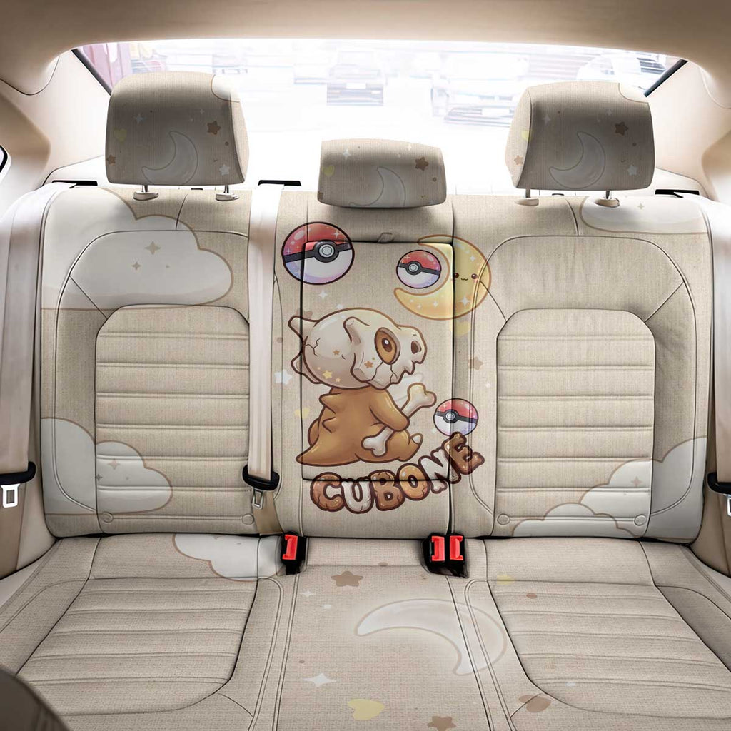 Cubone Back Car Seat Cover Soft Pastel Dreamcore Aesthetic