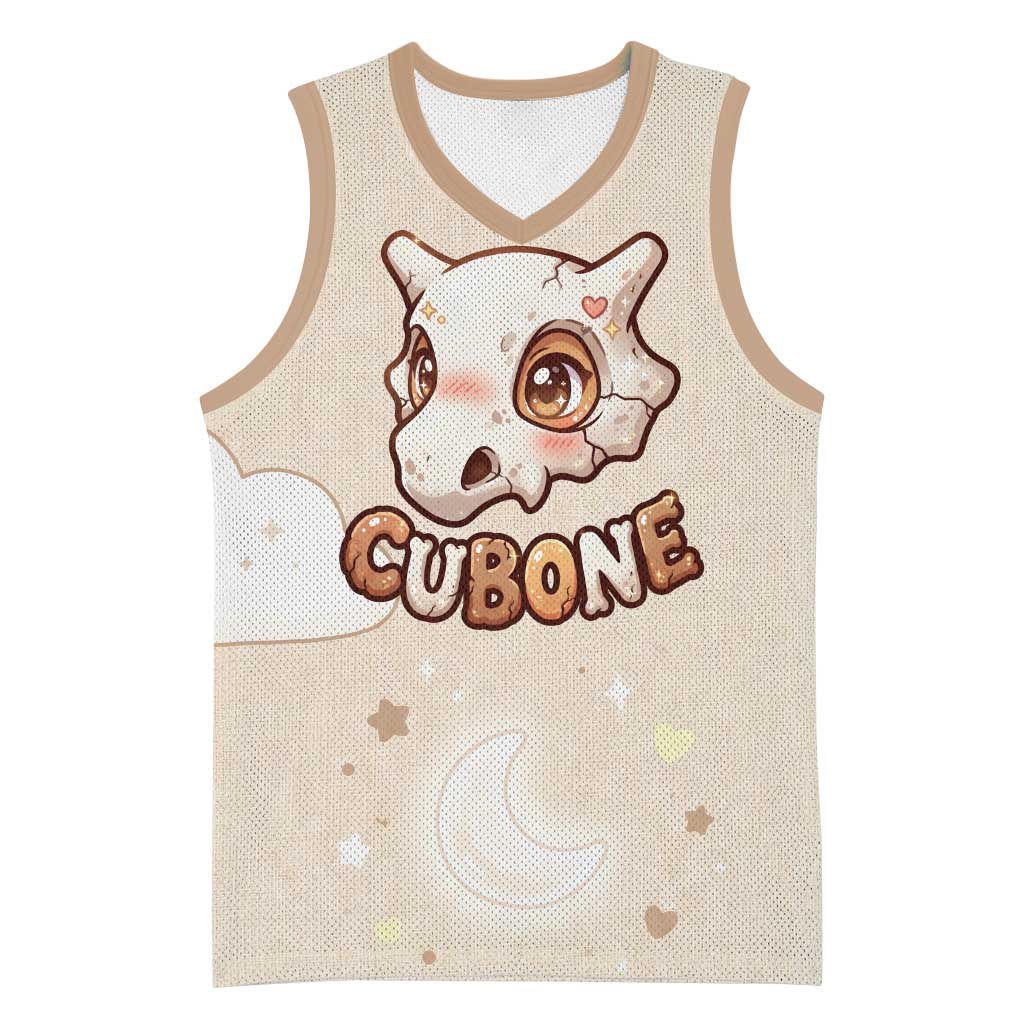 Cubone Basketball Jersey Soft Pastel Dreamcore Aesthetic