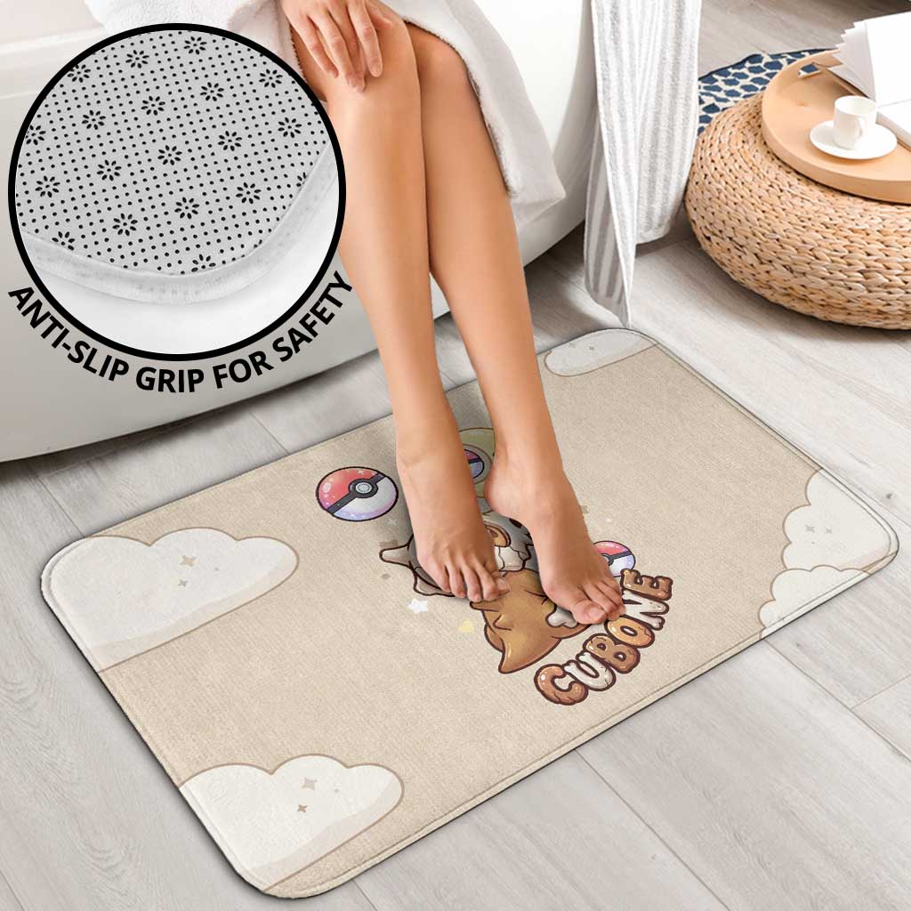 Cubone Bathroom Set Soft Pastel Dreamcore Aesthetic